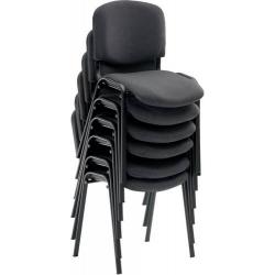 Stacking chair black/bordeux • Vtools.cz
