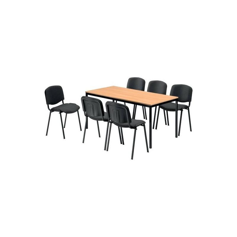 Stohovací židle černá/antracitová • Vtools.cz