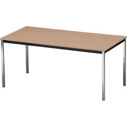 Víceúčelový stůl 80/80 hnědý/bukový 19 mm • Vtools.cz