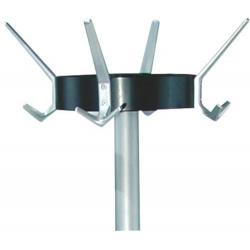 Stojan na kabáty 4 háčky na klobouky / 8 háčků na kabáty • Vtools.cz