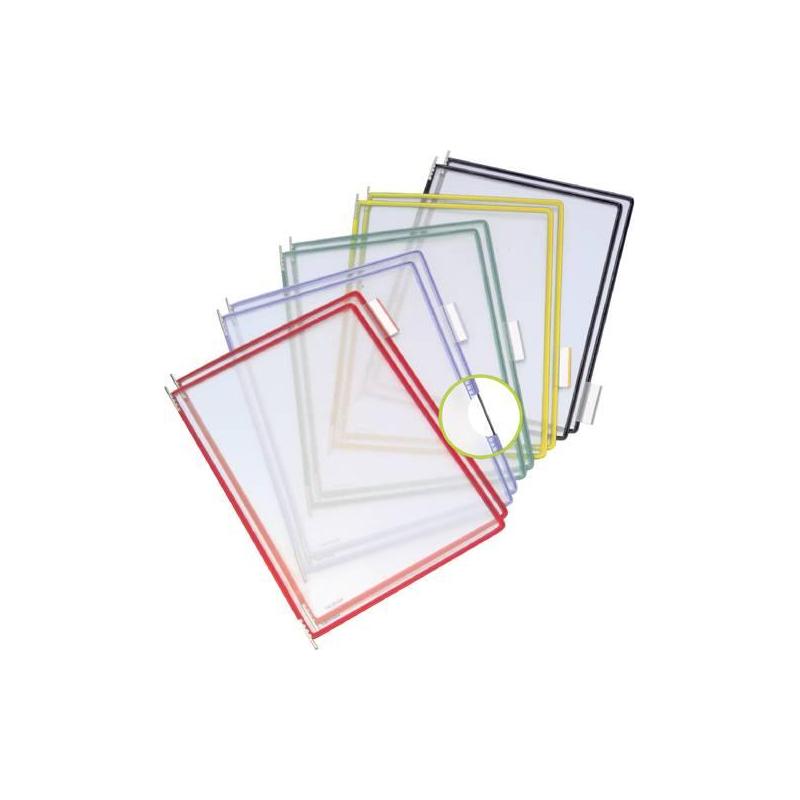 Pohledový panel A4 červený, balení po 10 kusech • Vtools.cz