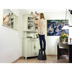 Kolečková stolička Step Kst., černá • Vtools.cz