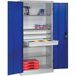 Velkokapacitní skříň RAL 70353 SL. 1950x1200x500 mm • Vtools.cz