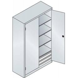 Velkokapacitní skříň RAL 70353 SL. 1950x1200x500 mm • Vtools.cz