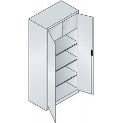 Šatní skříň s výklopnými dveřmi WF 8921-313 7035/5010 • Vtools.cz