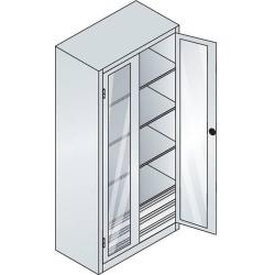 Skříň na nářadí velká C+P 8921-553 7035/7035 • Vtools.cz