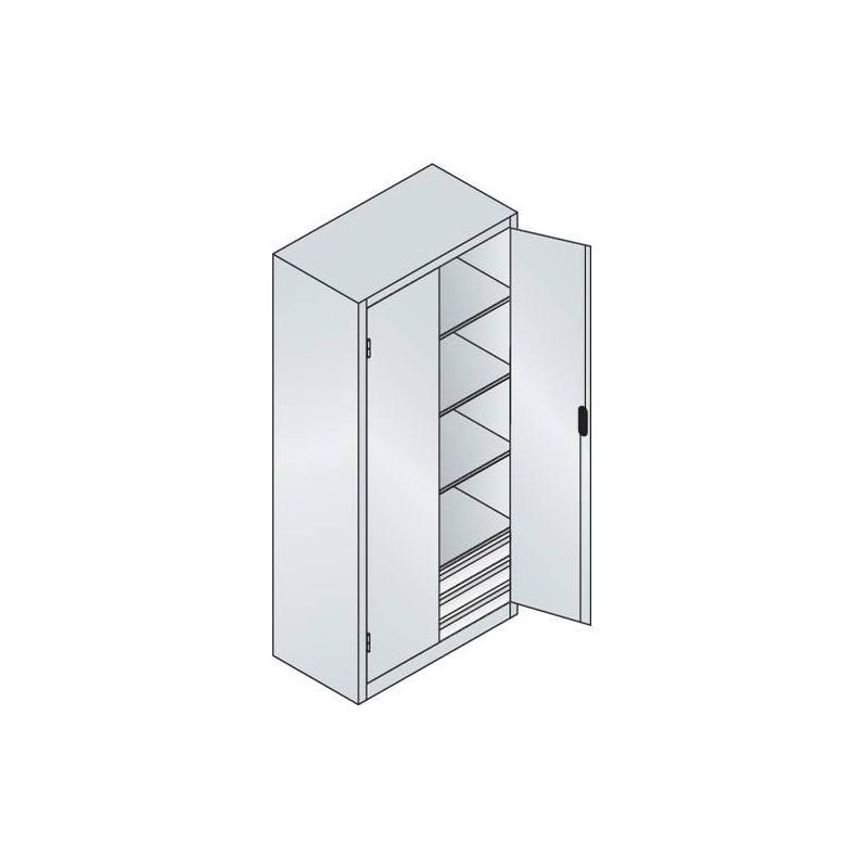 Skříňka na nářadí velká C+P 8921-503 7035/5012 • Vtools.cz