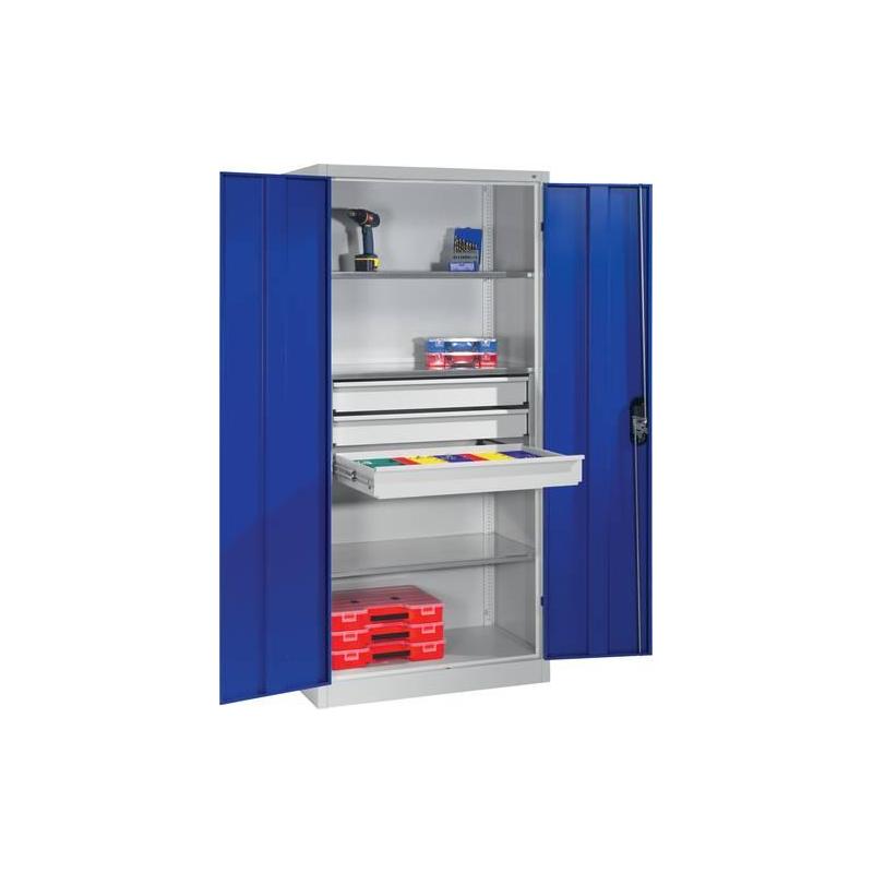 Skříňka na nářadí velká C+P 8930-503 7035/5012 • Vtools.cz