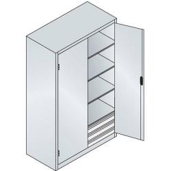 Skříňka na nářadí velká C+P 8932-503 7035/5012 • Vtools.cz