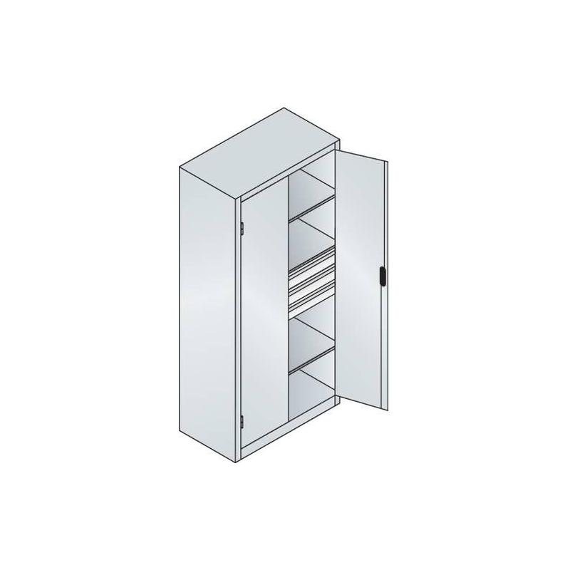 Skříňka na nářadí velká C+P 8921-5030 7035/7035 • Vtools.cz