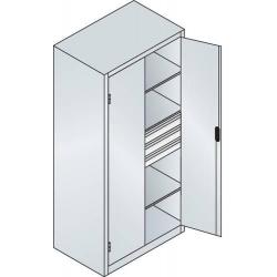 Skříňka na nářadí velká C+P 8922-5030 7035/5010 • Vtools.cz