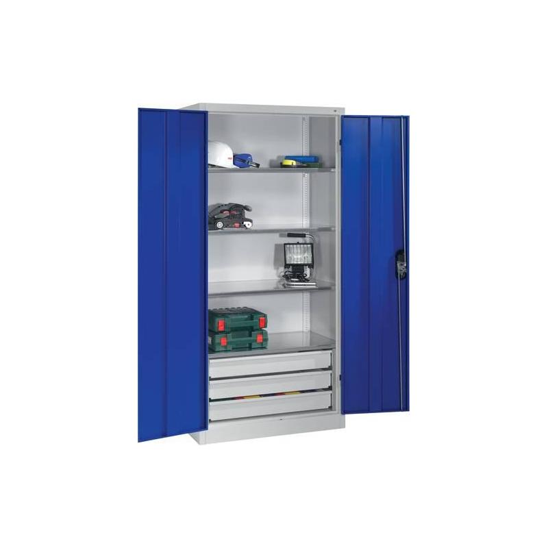 Skříňka na nářadí velká C+P 8932-5030 7035/7035 • Vtools.cz