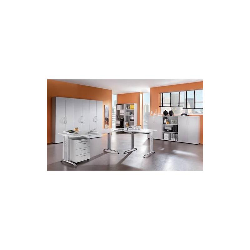 Trapezoidní rohová deska 1200x1200 mm světle šedá • Vtools.cz