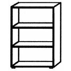 Polička 3 OH š 800 mm světle šedá • Vtools.cz