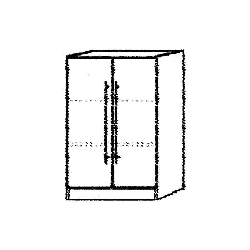Skříňka šedá 80x42x127 cm • Vtools.cz
