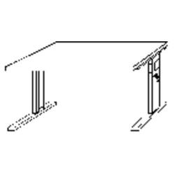 Stěnový psací stůl buk 120x80x72 cm • Vtools.cz