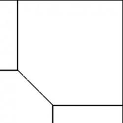 HA mmERBACHER Trapézový panel s opěrnou nohou 1200x1200x25 mm, šedý • Vtools.cz