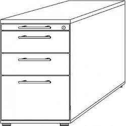 HA mmERBACHER podstavec buk 2 zásuvky, 1 HR • Vtools.cz