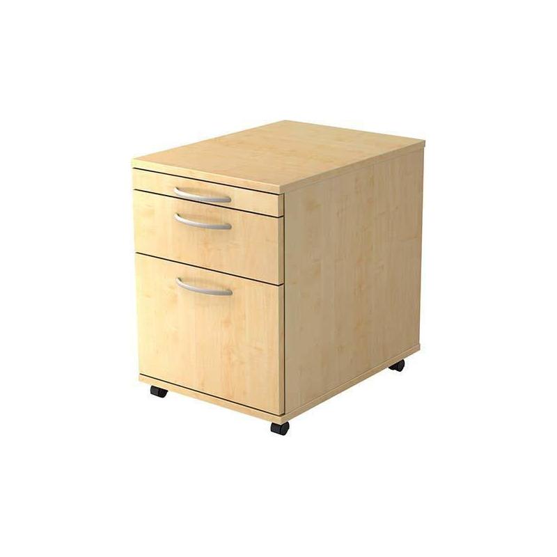 Kontejner na kolečkách 428x580x590 š. Závěsný pilník javor • Vtools.cz