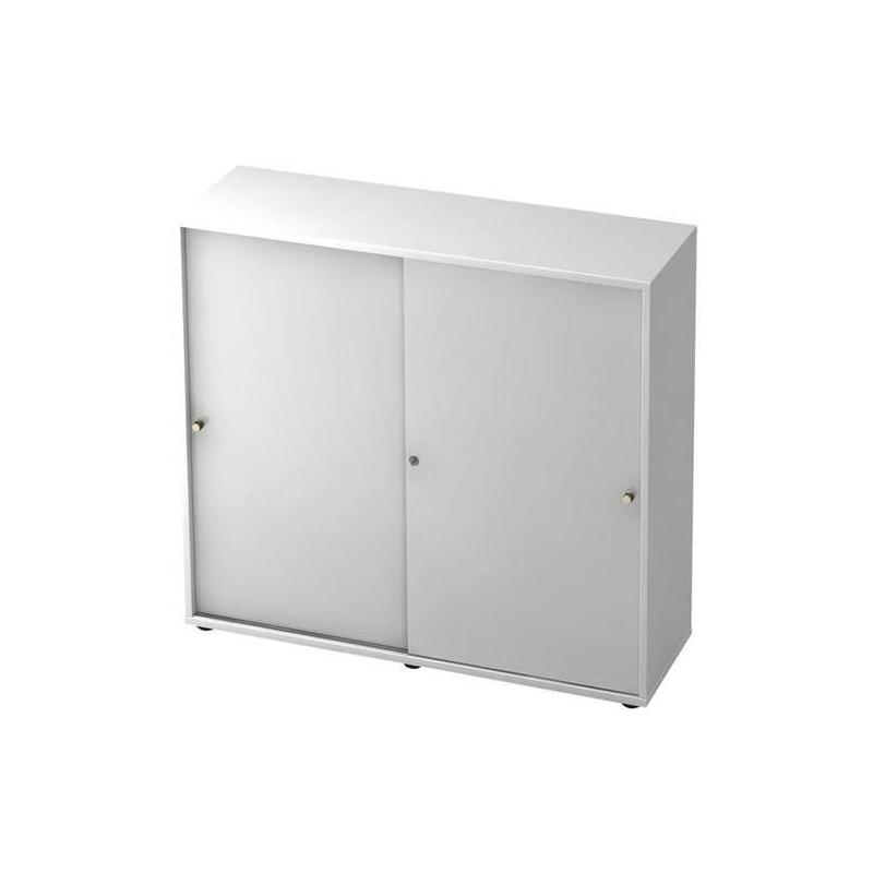 Šatní skříň s posuvnými dveřmi Profi White, 120x40x100 mm, 3OH • Vtools.cz