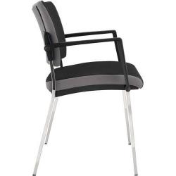 Židle pro návštěvníky Premium Black ( sada 2 židlí) • Vtools.cz