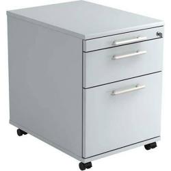 Kontejner na kolečkách světle šedý 1 zásuvka, 1HR • Vtools.cz