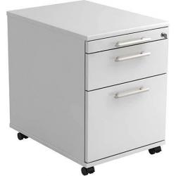 Kontejner na kolečkách bílý 1 zásuvka, 1HR • Vtools.cz