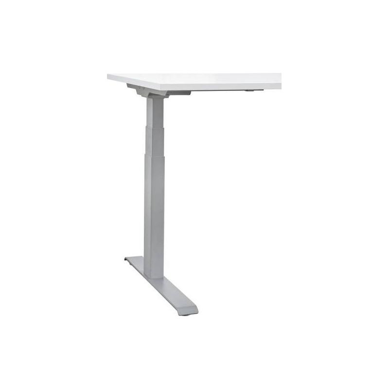 Stůl výškově nastavitelný 1800x800x640-1290 mm stříbrný dub • Vtools.cz