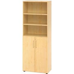 Kombinovaná skříňka na 2 výšky pořadačů • Vtools.cz