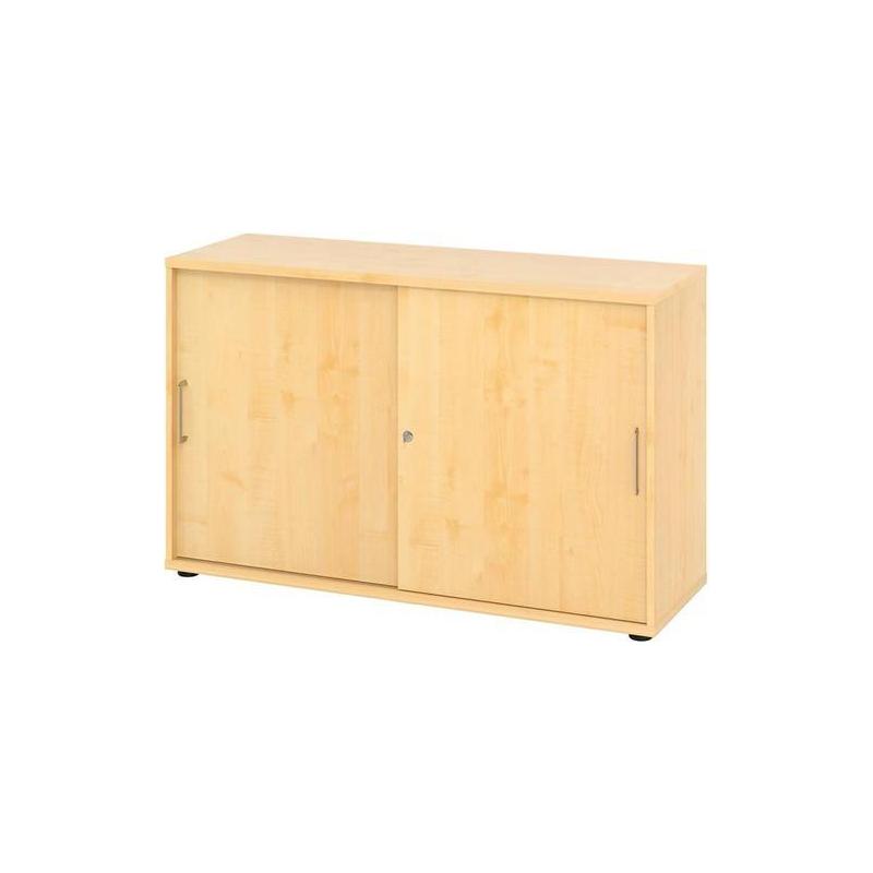 Šatní skříň s posuvnými dveřmi 2 výšky pořadačů • Vtools.cz