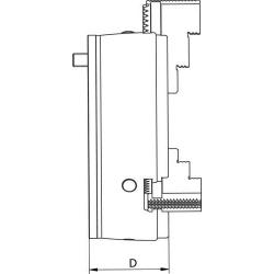 Tříčelisťové sklíčidlo DURO velikosti 160 mm Röhm • Vtools.cz