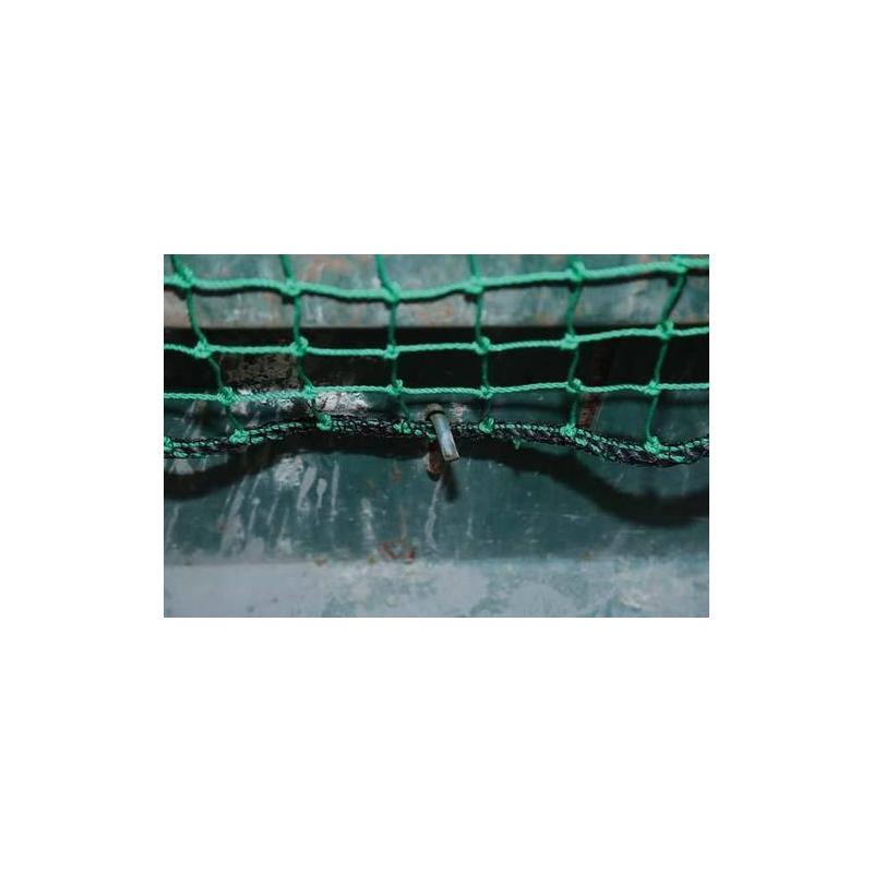 Síť na kontejnery 2,5x4,5 m MW 35 zelená bez gumy • Vtools.cz