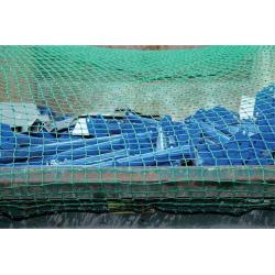 Kontejnerová síť 3,5x6,0 m MW 45 zelená bez gumy • Vtools.cz