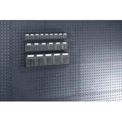 Perfo držák 5 šedá 600x142x168 mm • Vtools.cz