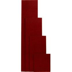 Panel perforovaný 495x457 mm fialově červený RAL 3004 • Vtools.cz