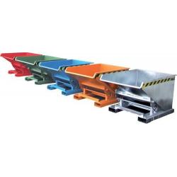 Sklopný kontejner BAWER s rolovacím systémem ExPO 600, 1260x1070x835, oranžový • Vtools.cz