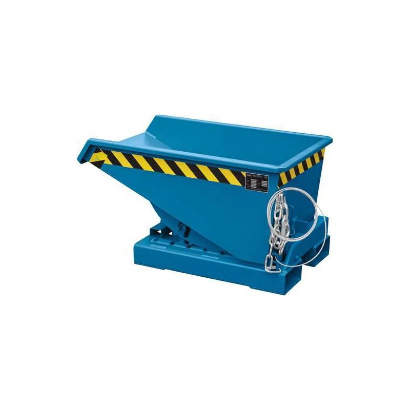 Výklopný kontejner ExPO 150 lakovaný modře RAL 5012 • Vtools.cz