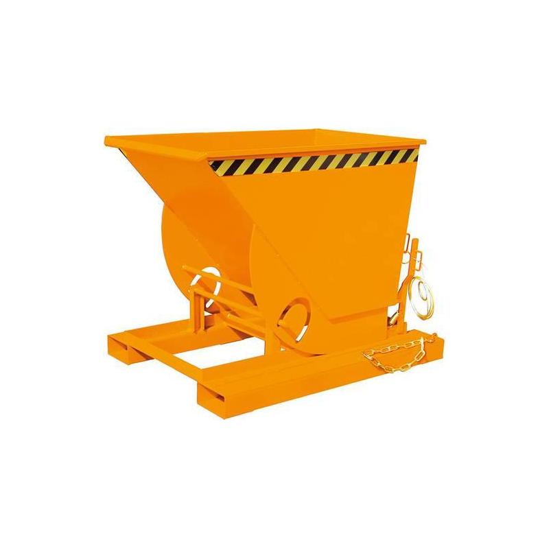 Sběrný koš s rolovacím systémem 0,5 cbm,1420x1008x1070,la • Vtools.cz