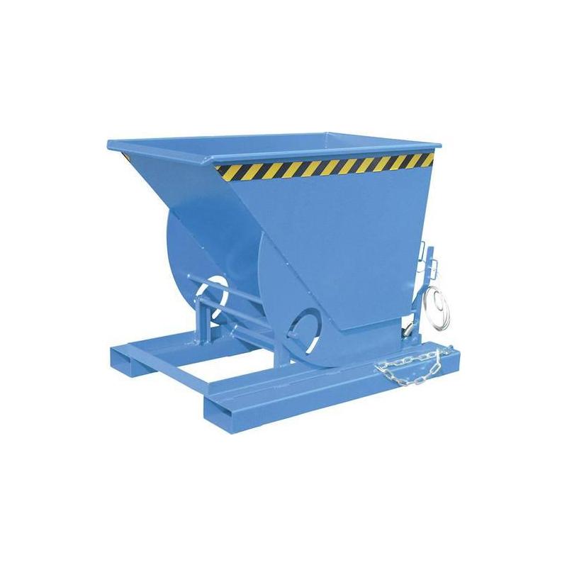 Kontejner na odpadky s Abrollsysem 0,5 cbm, RAL 5012 • Vtools.cz