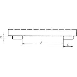 Výklopný kontejner s Abrollsys 0,75 cm3, RAL 5012 • Vtools.cz