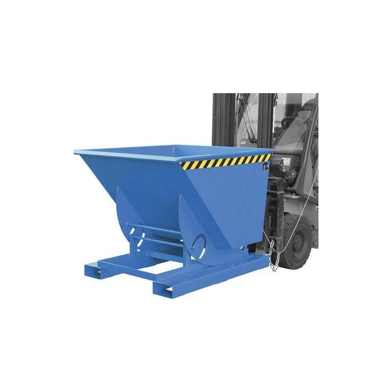 Výklopný kontejner s Abrollsys 0,75 cm3, RAL 5012 • Vtools.cz