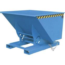 Výklopný kontejner s Abrollsys 1 cbm, RAL 5012 • Vtools.cz