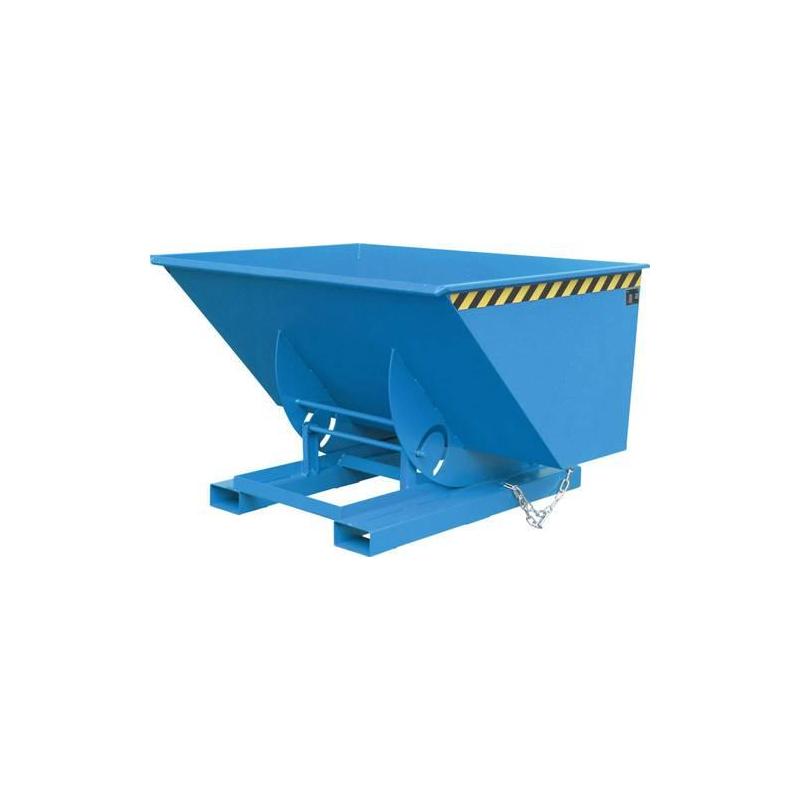 Kontejner na vysypávání 1,50 m2 lakovaný modře • Vtools.cz