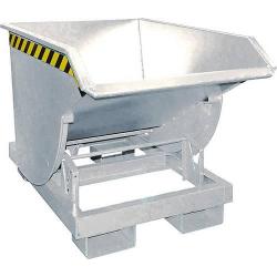 Kontejner s výsypkou Abrollsys 0.5cbm,1540x820x1045,v • Vtools.cz