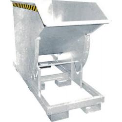 Kontejner s výsypkou Abrollsys 0.75cbm,1760x820x1270,v • Vtools.cz