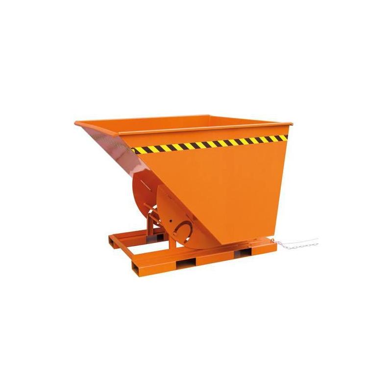 Výklopný kontejner v příčném uspořádání s vysokou světlou výškou • Vtools.cz