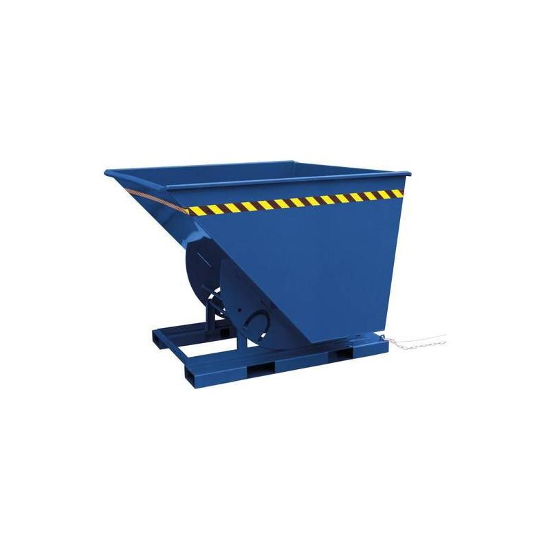 Výklopný kontejner v příčném uspořádání s vysokou světlou výškou • Vtools.cz