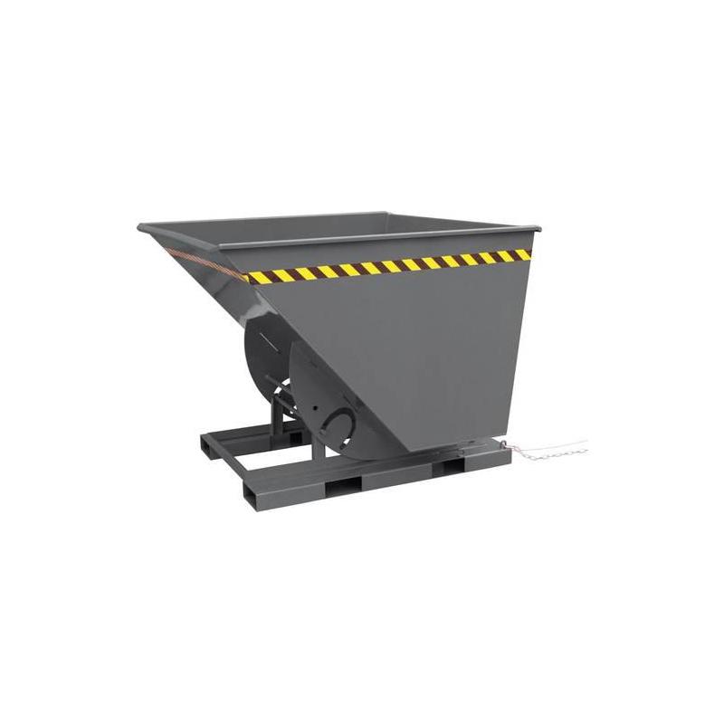 Výklopný kontejner v příčném uspořádání s vysokou světlou výškou • Vtools.cz