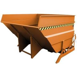 Vyklopný kontejner BKC 400 lakovaný, žlutooranžový • Vtools.cz