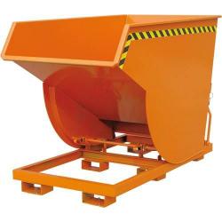 Výklopný kontejner s kolečky, nízká celková výška • Vtools.cz